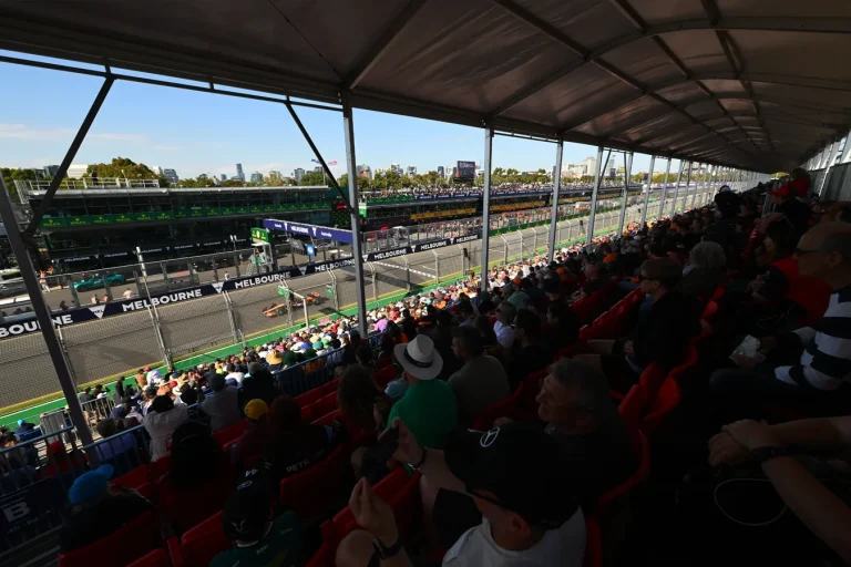 Oscar Piastri Australian Grandstand