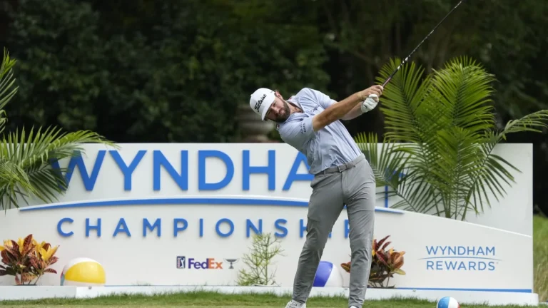 PGA Tour pro takes break