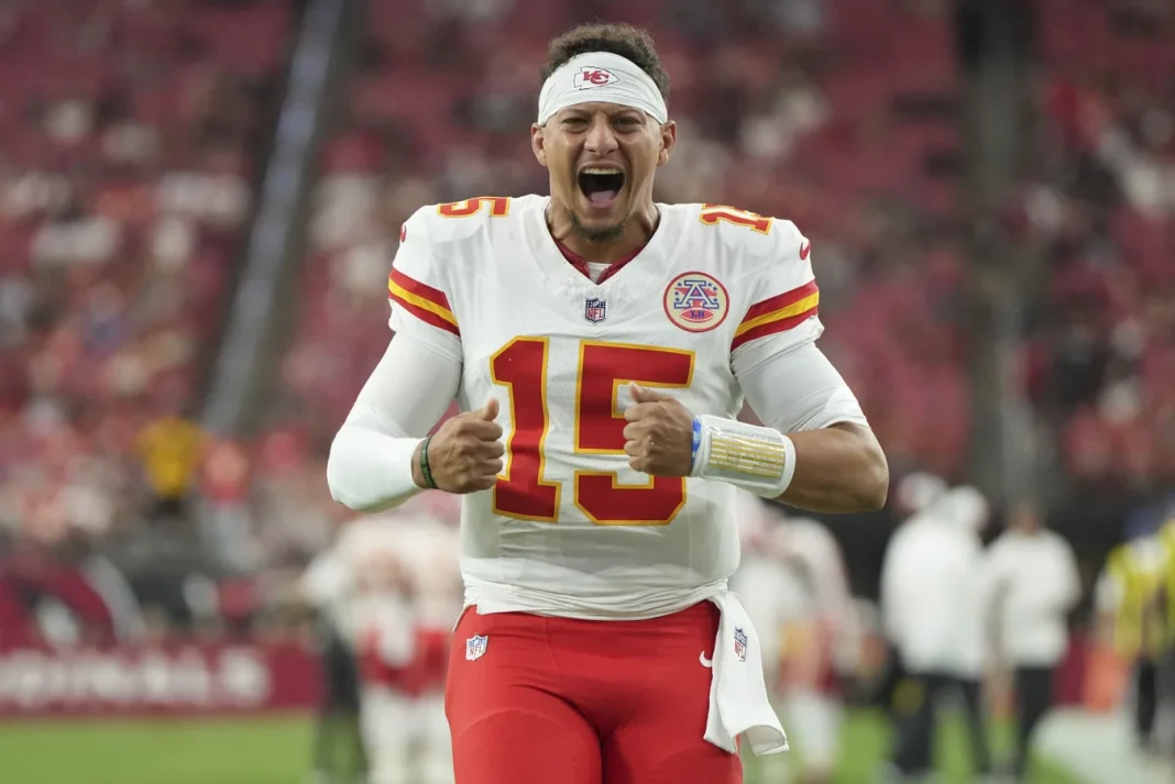 Patrick Mahomes touchdown play