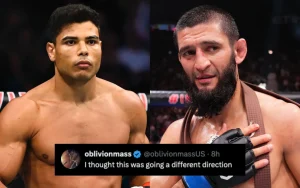 Paulo Costa’s Hilarious Demo on How He’d Stop Khamzat Chimaev’s Wrestling Has Fans Roaring