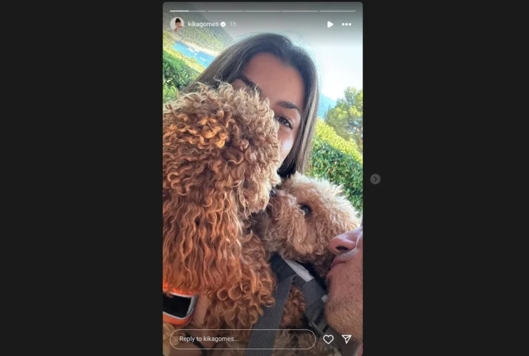 Pierre Gasly girlfriend Kika Gomes