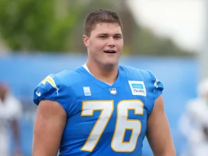 Chargers Sign David Sharpe After Rashawn Slater Sidelined with Season-Ending Injury