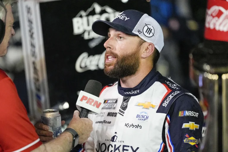 Ross Chastain Iowa Xfinity restart