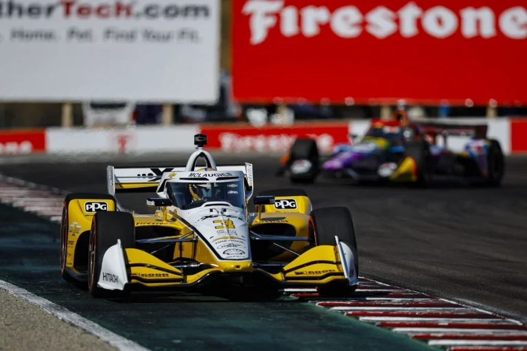 Scott McLaughlin IndyCar break Portland