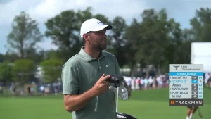 Scottie Scheffler Reacts with Surprise After 8x PGA Winner Named During BMW Championship Interview