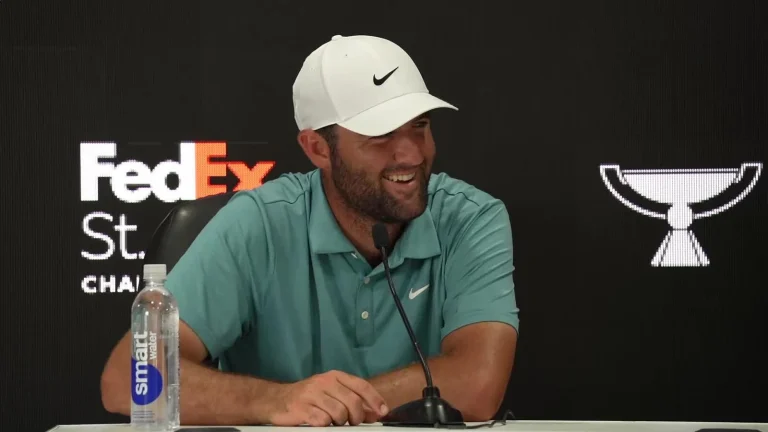 Scottie Scheffler FedEx Cup Rest