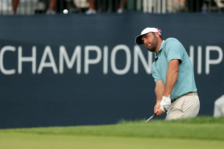 Scottie Scheffler chip-in victory
