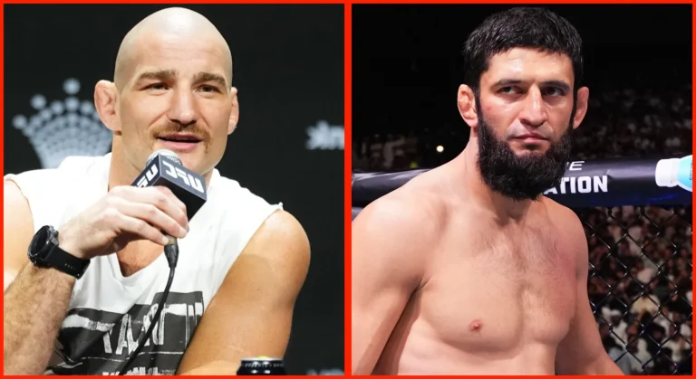 Sean Strickland Khamzat Chimaev feud