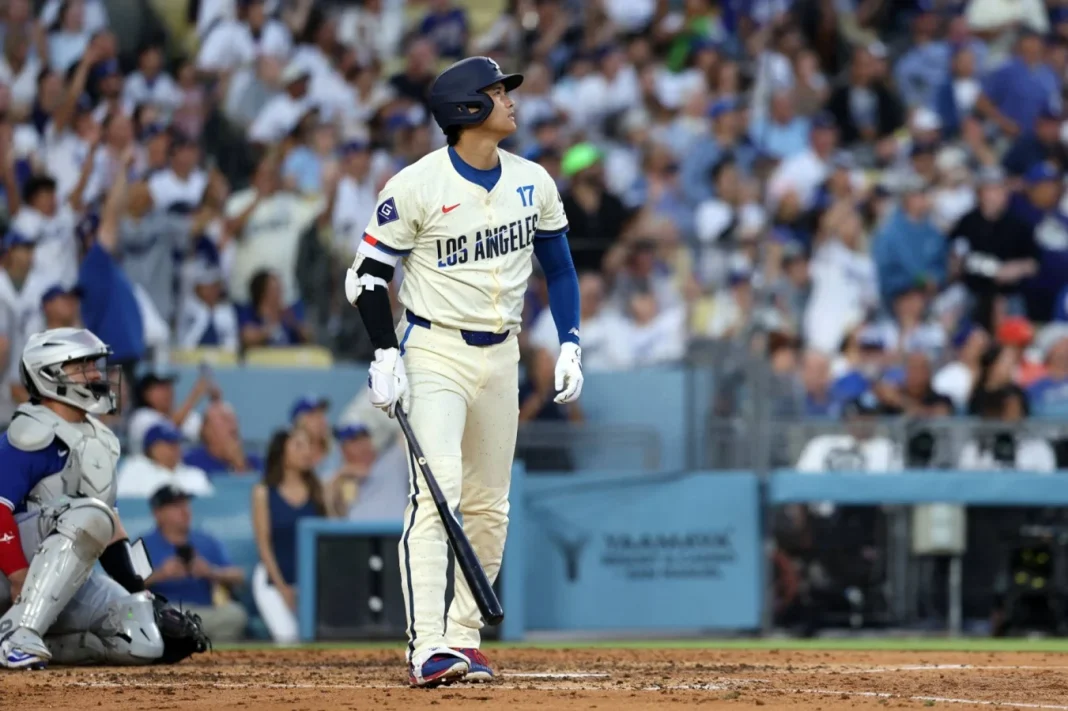 Shohei Ohtani Opening Day homer Shohei Ohtani Opening Day homer