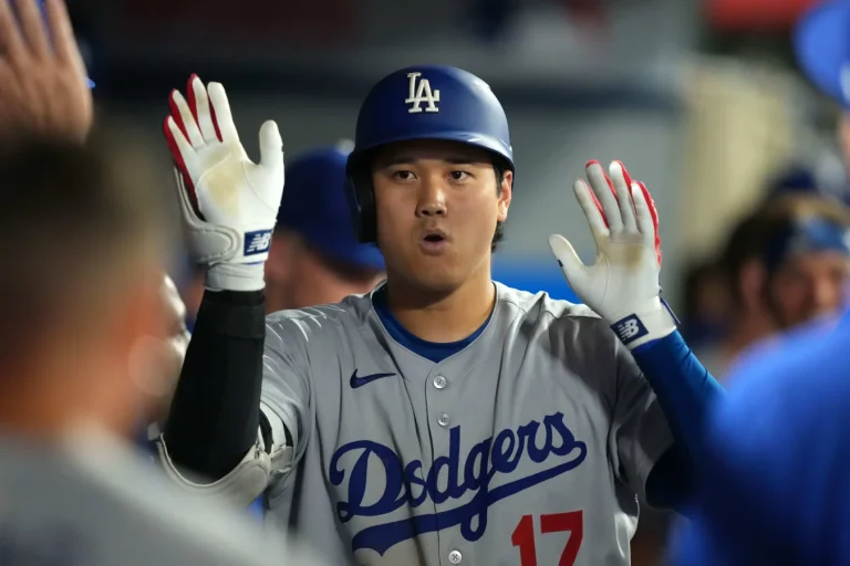 Shohei Ohtani leadoff triple historic
