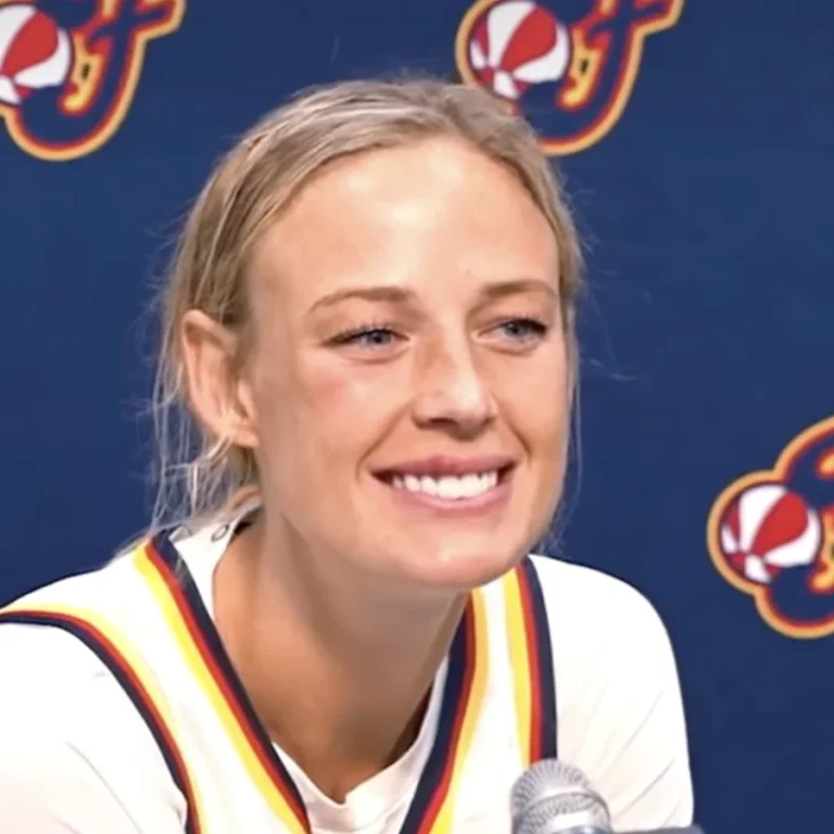 Sophie Cunningham praises Caitlin Clark's work ethic