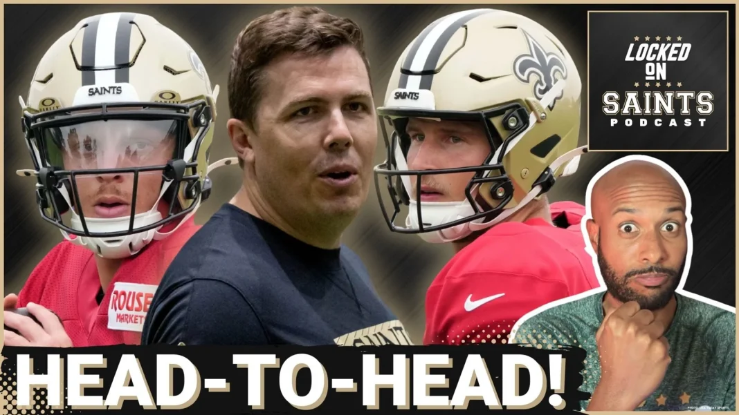 Spencer Rattler Saints QB Battle