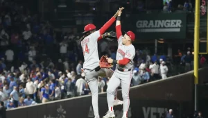 TJ Friedl Wins Heart and Hustle Award for Inspiring Reds Performance Against Braves at MLB Speedway Classic