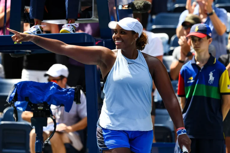 Taylor Townsend emotional goodbye US Open