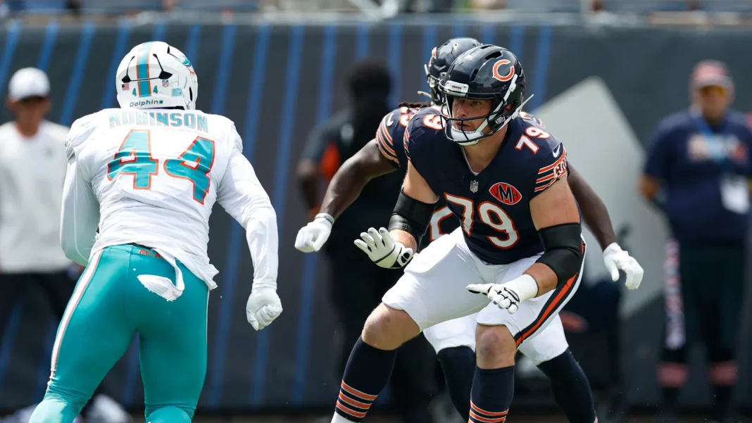 Theo Benedet Bears left tackle Theo Benedet Bears left tackle