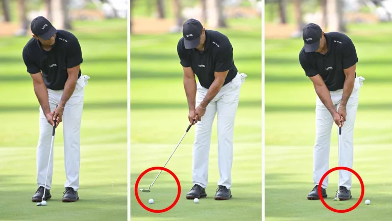 Tiger Woods aggressive golfing precision