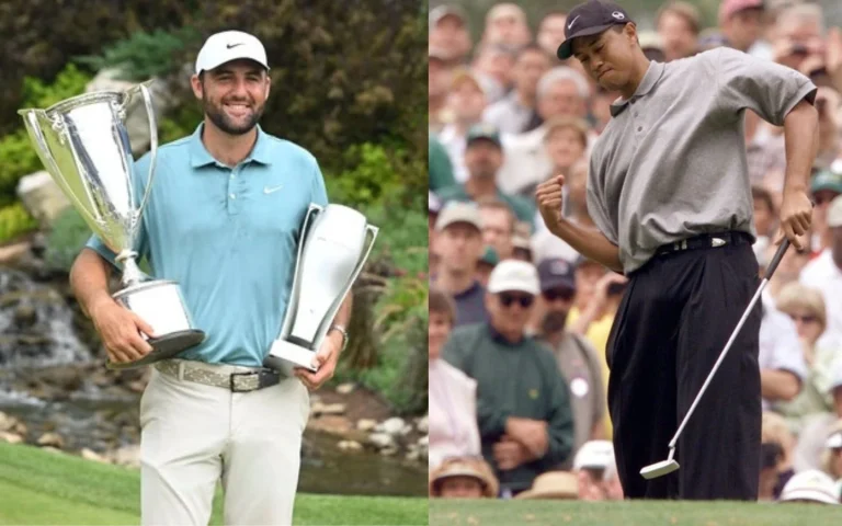 Tiger Woods peak scoring average