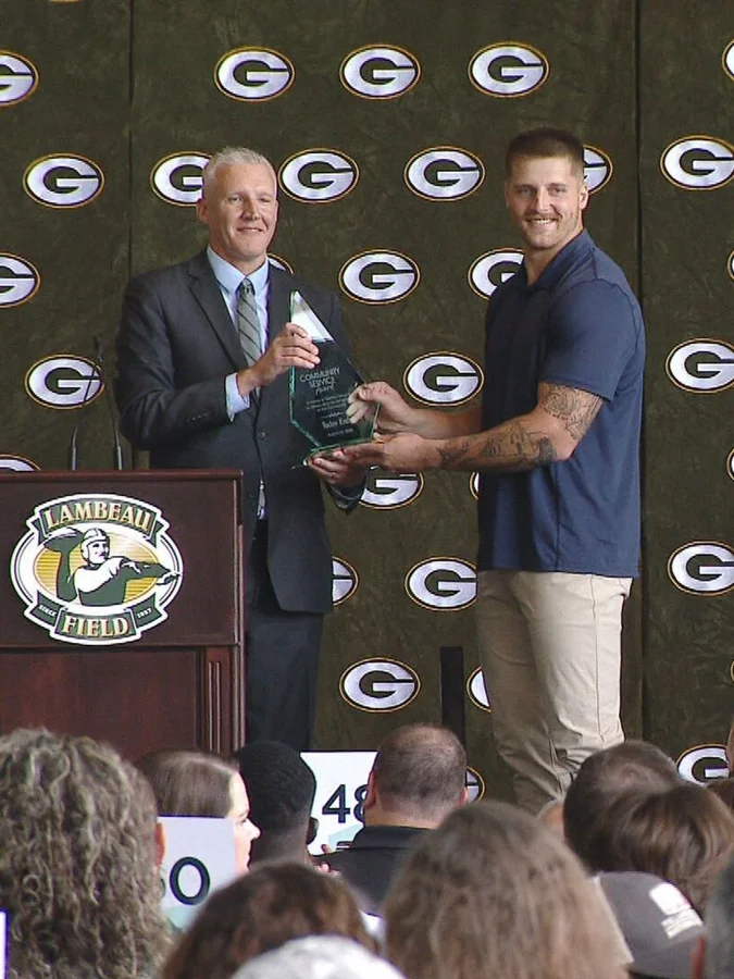 Tucker Kraft community service award