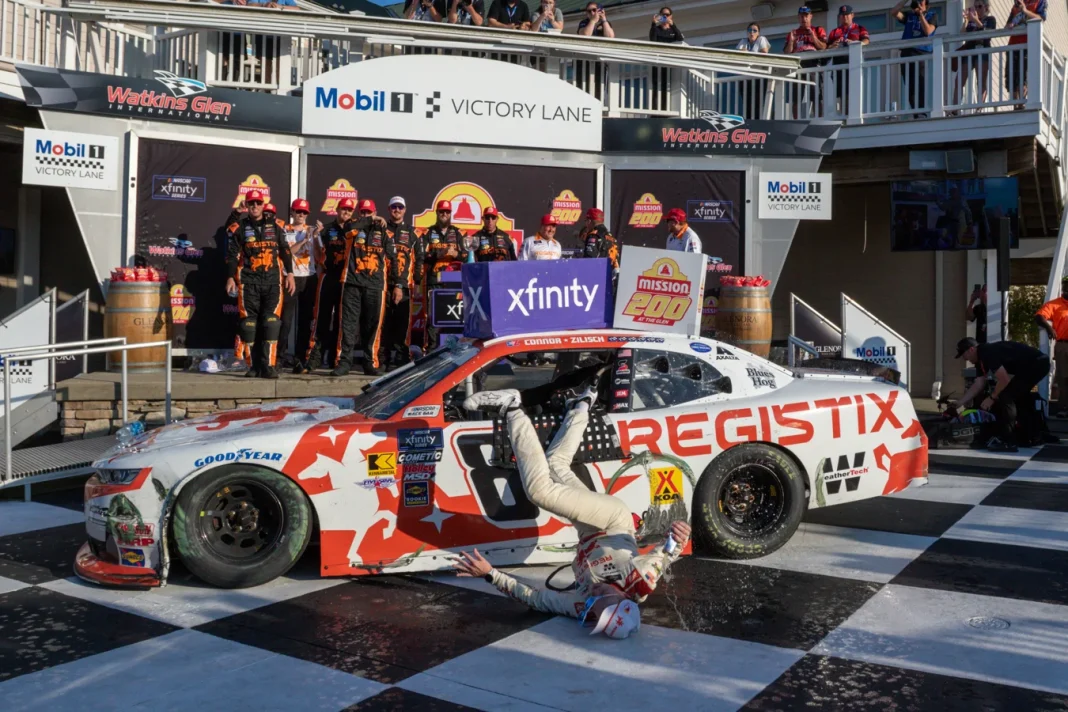 Ty Gibbs heated exchange NASCAR Ty Gibbs heated exchange NASCAR