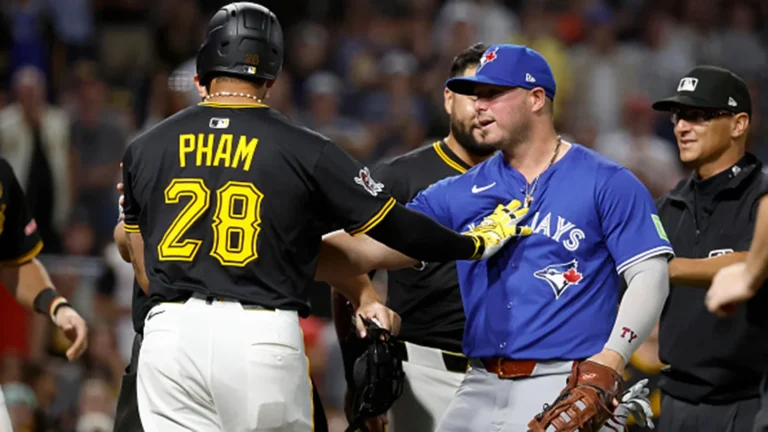 Tyler Heineman and Tommy Pham’s Bench-Clearing Clash Sparks Chaos in Blue Jays vs Pirates Showdown Tyler Heineman and Tommy Pham’s Bench-Clearing Clash Sparks Chaos in Blue Jays vs Pirates Showdown