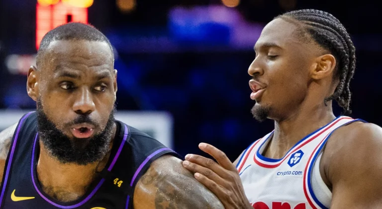 Tyrese Maxey LeBron James workout