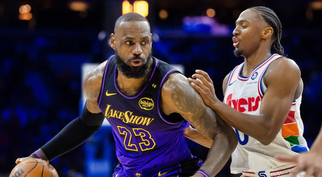 Tyrese Maxey on LeBron James Tyrese Maxey on LeBron James