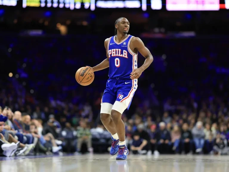 Tyrese Maxey viral NBA moment