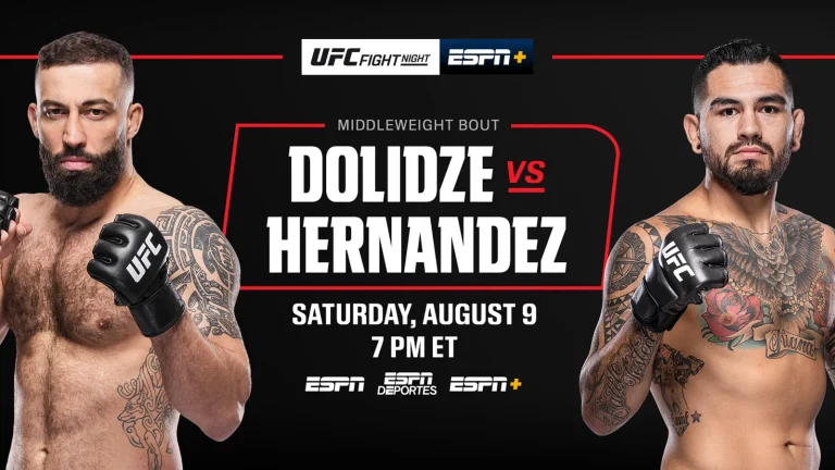UFC Fight Night Dolidze Hernandez