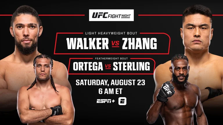 UFC Fight Night Walker vs Zhang