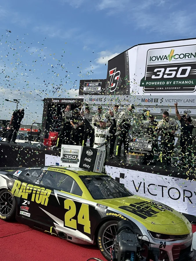 William Byron NASCAR Iowa Victory William Byron NASCAR Iowa Victory