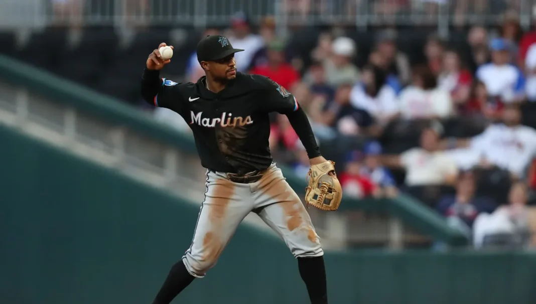 Xavier Edwards Marlins rising star Xavier Edwards Marlins rising star