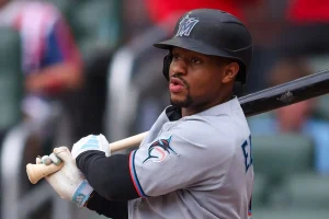 Xavier Edwards Shines for Miami Marlins, Ranks Among NL Leaders in Batting Average in Breakout Season