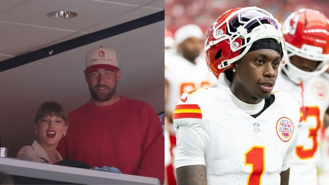 Xavier Worthy Taylor Swift Chiefs Xavier Worthy Taylor Swift Chiefs