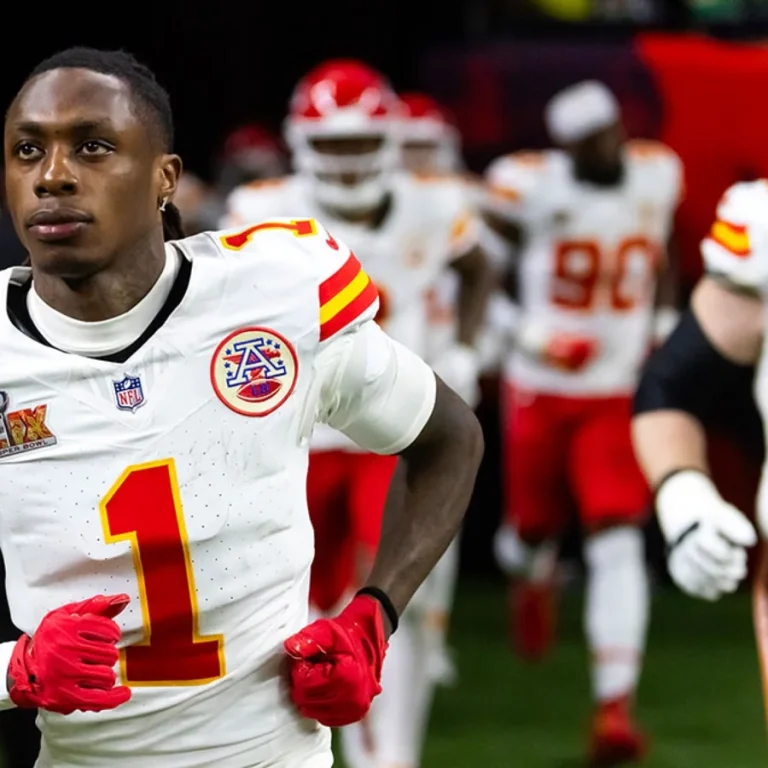 Xavier Worthy mastering route running